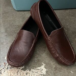 Fashion Classic Brown Leather Driving Loafers 👞
